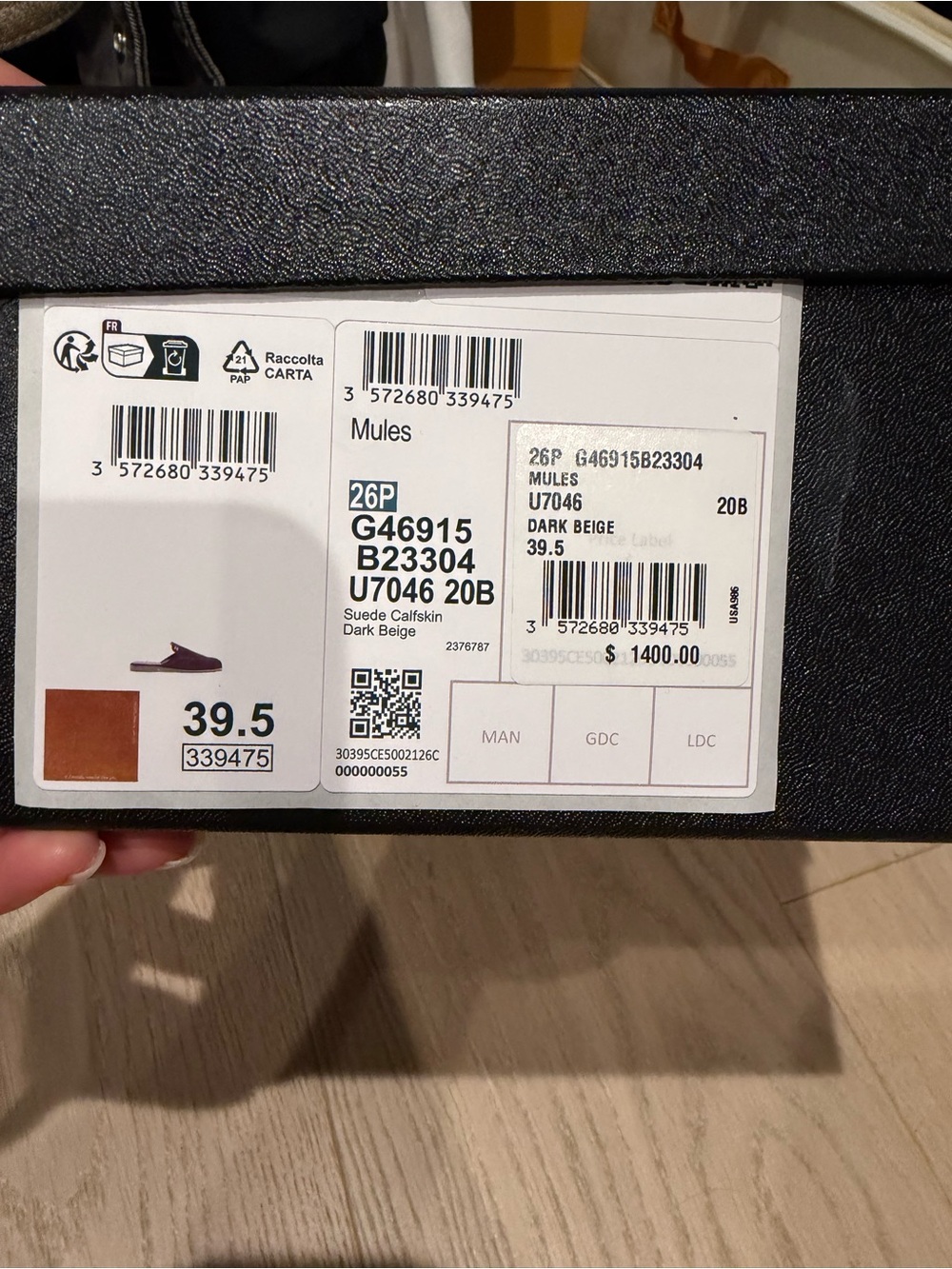 CHANEL Suede Mule Slides in Chestnut Brown - Picture 3 of 3